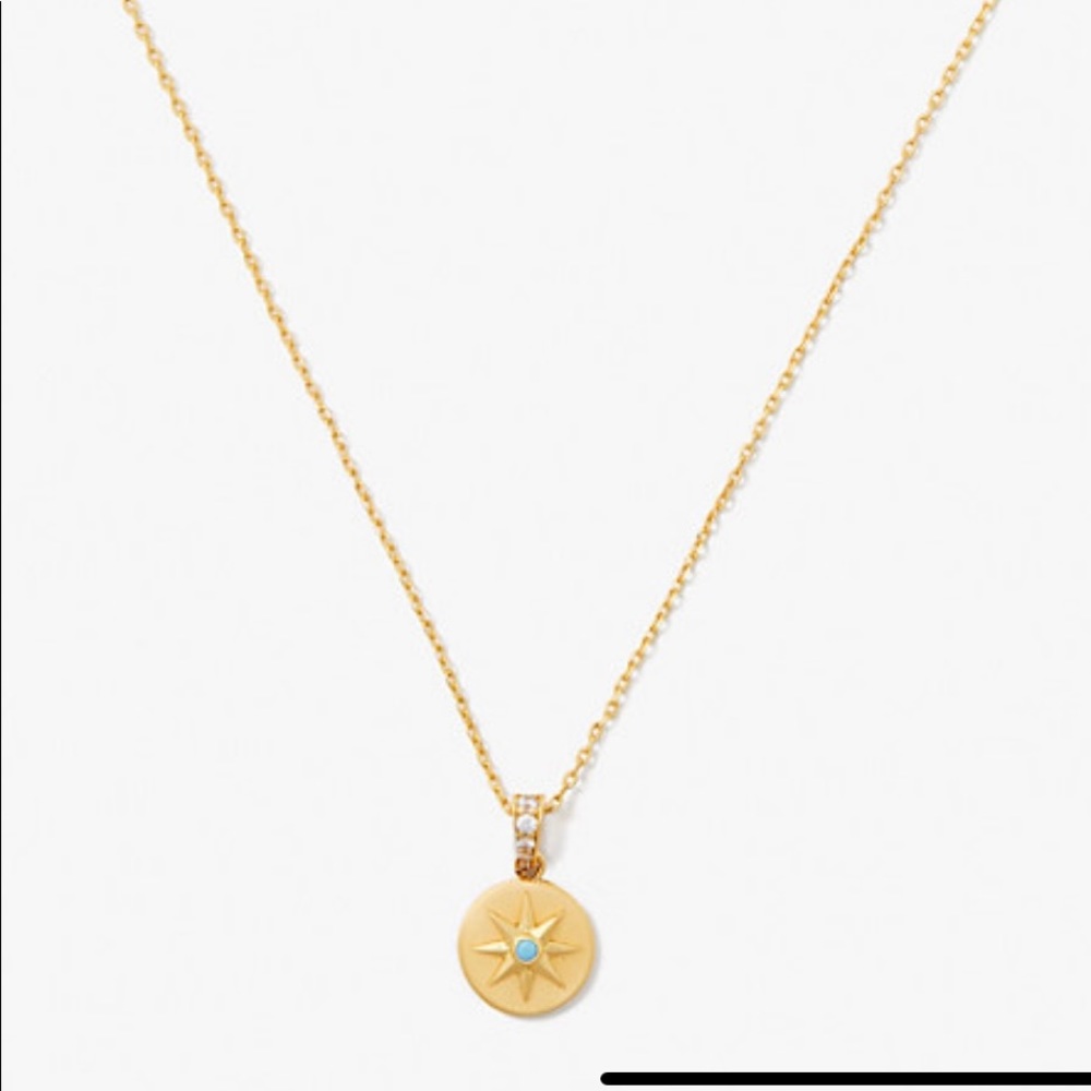 Kate Spade My Medallion Mini Pendant Necklace - NWT - Picture 12 of 12